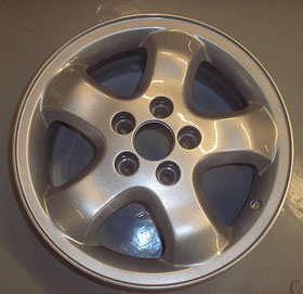 alloy wheel after