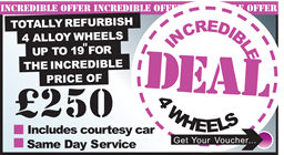 4 wheel deal offer Alloy Wheel Deal